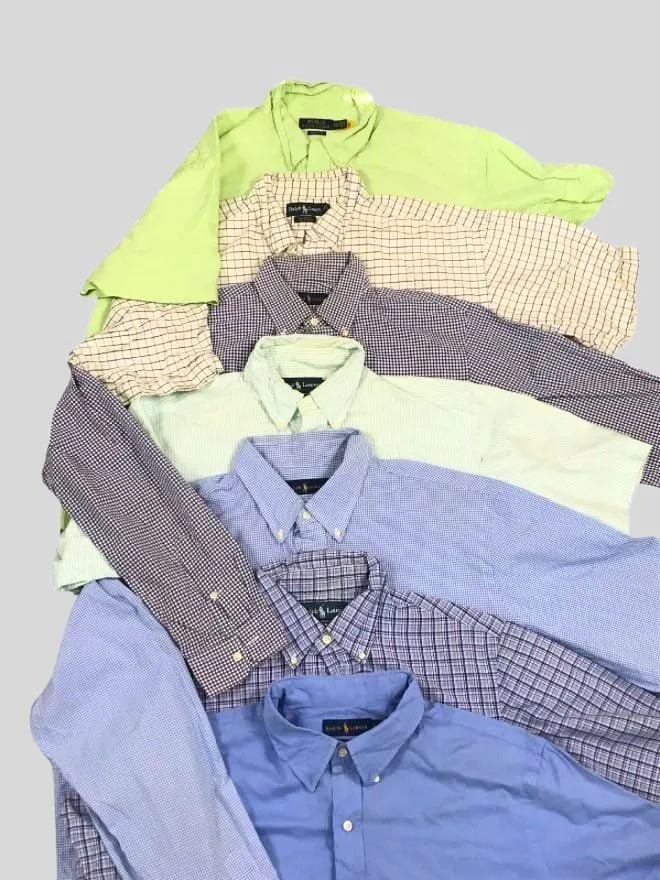BUNDLE OF 20 VINTAGE POLO RALPH LAUREN SHIRTS