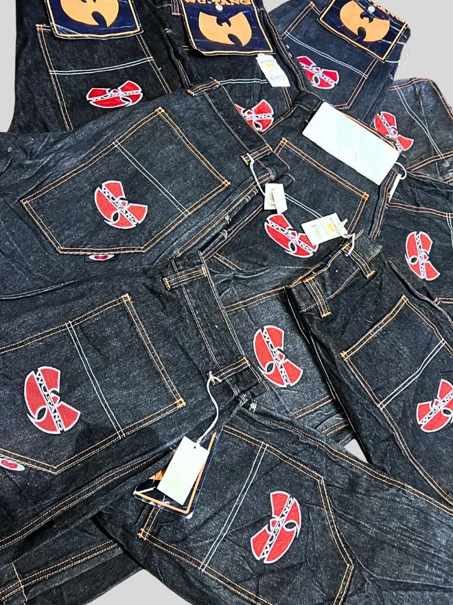 Bundle of Factory Leftover Wu-Tang Denim Jorts 5 Pcs