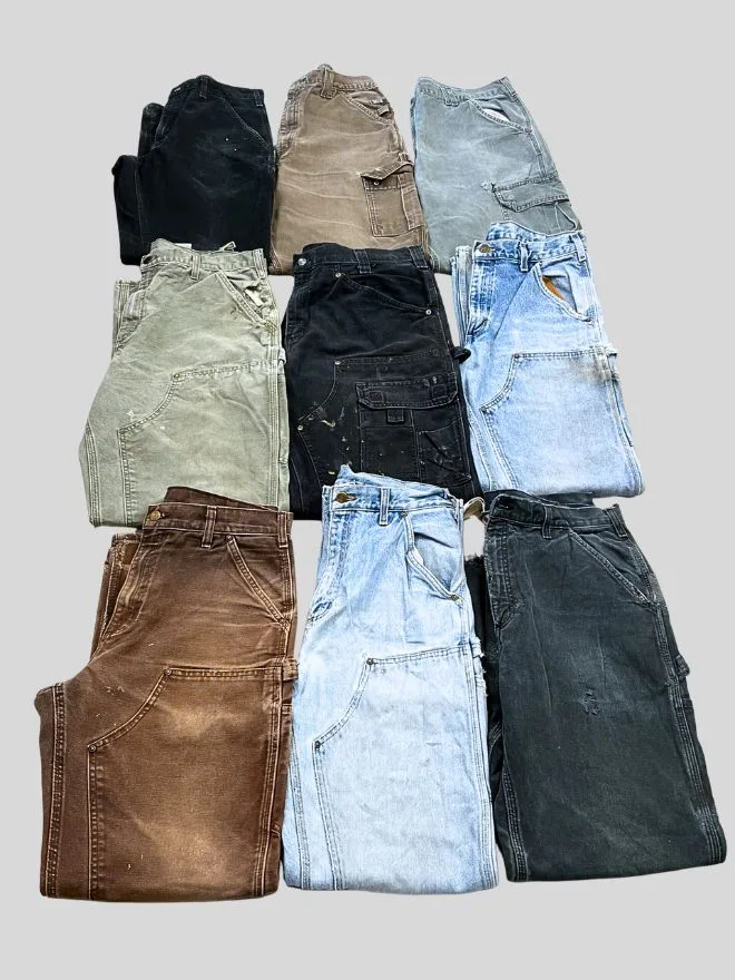 Carhartt Workwear Pants Bundle – Double Knee, Carpenter & Cargo – Size 30–36