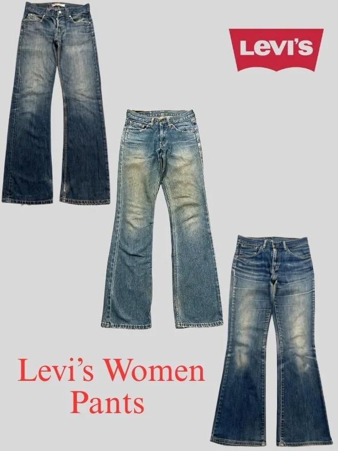 Vintage Women’s Levi’s Bootcut Denim Bundle(10 pcs)