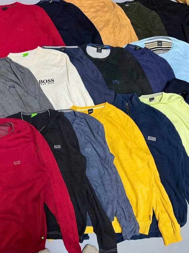 Bundle of Vintage BOSS Knit Sweaters